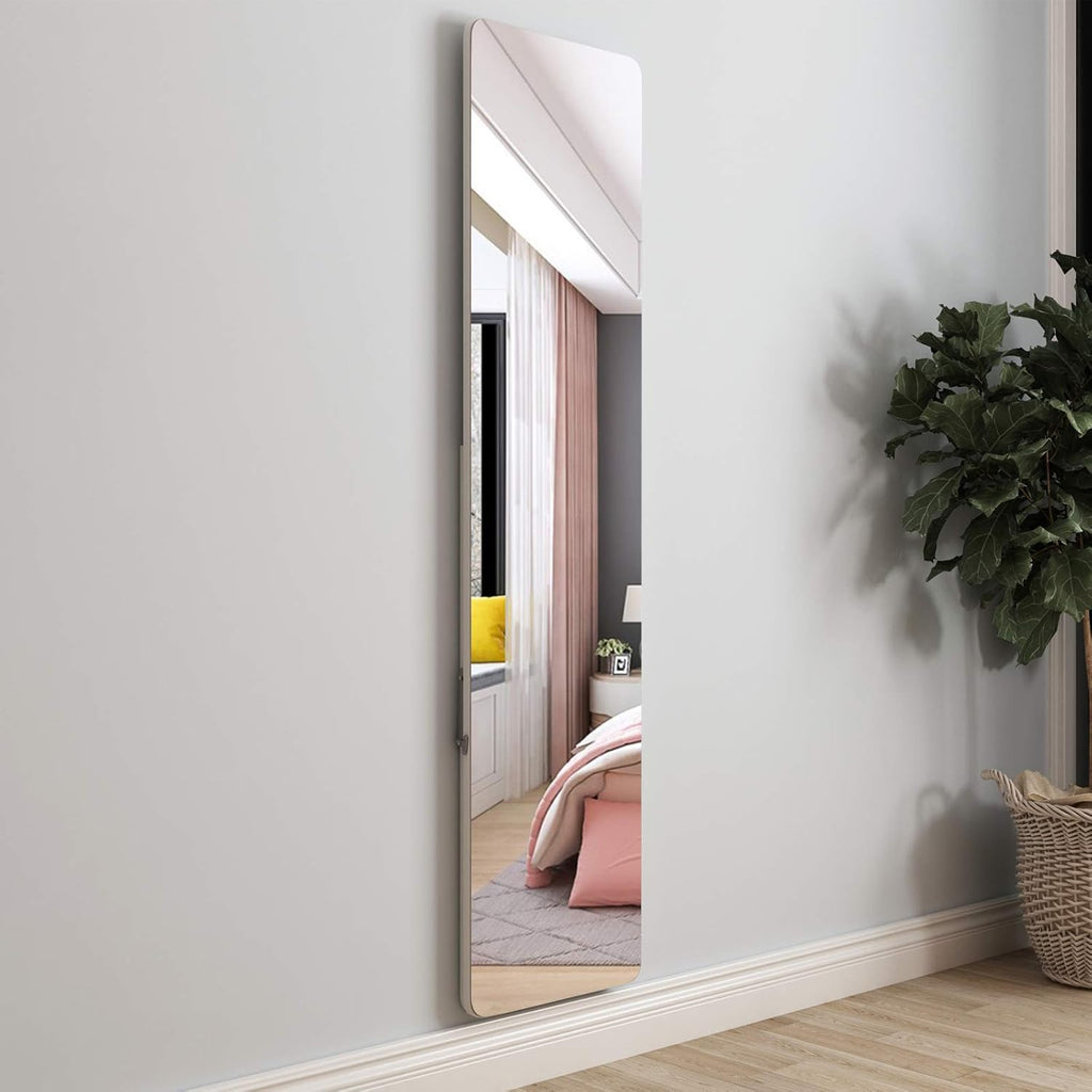 soges Full Length Mirror 63 inch Free Standing Bedroom Mirror L776