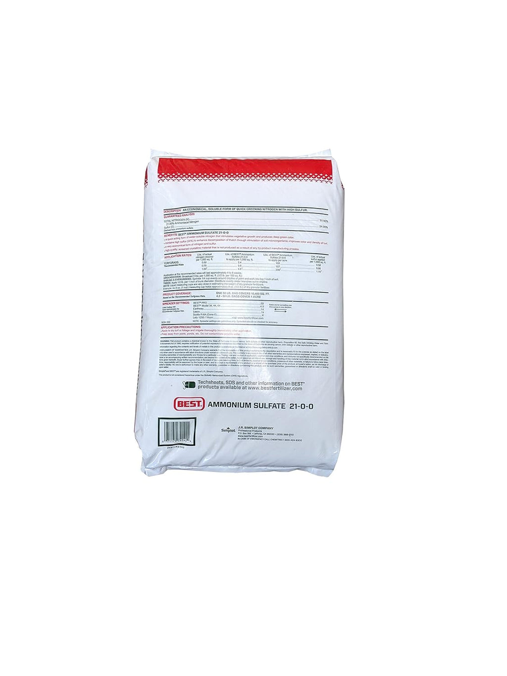 Greenway Biotech Ammonium Sulfate 21-0-0 Fertilizer for Acid Loving Plants, 50 lbs Q6902