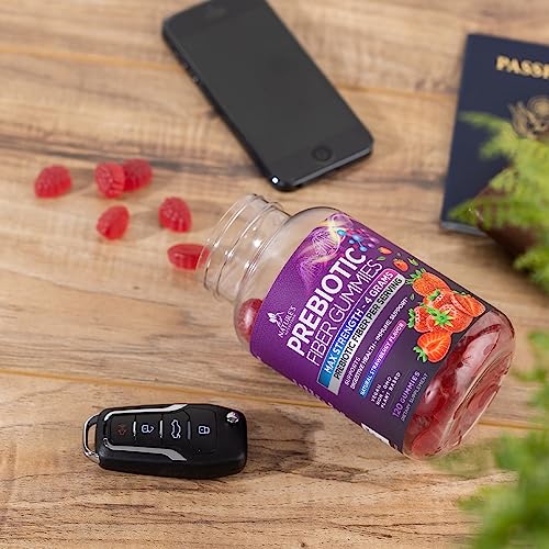 Fiber Gummies for Adults 4g, Prebiotic Supplement, Non-GMO - 120 Count M274684