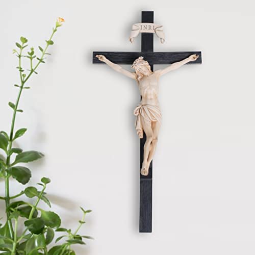 BC Catholic Crucifix Wall Cross 24" H Jesus Christ Indoor Home Decor Q2061