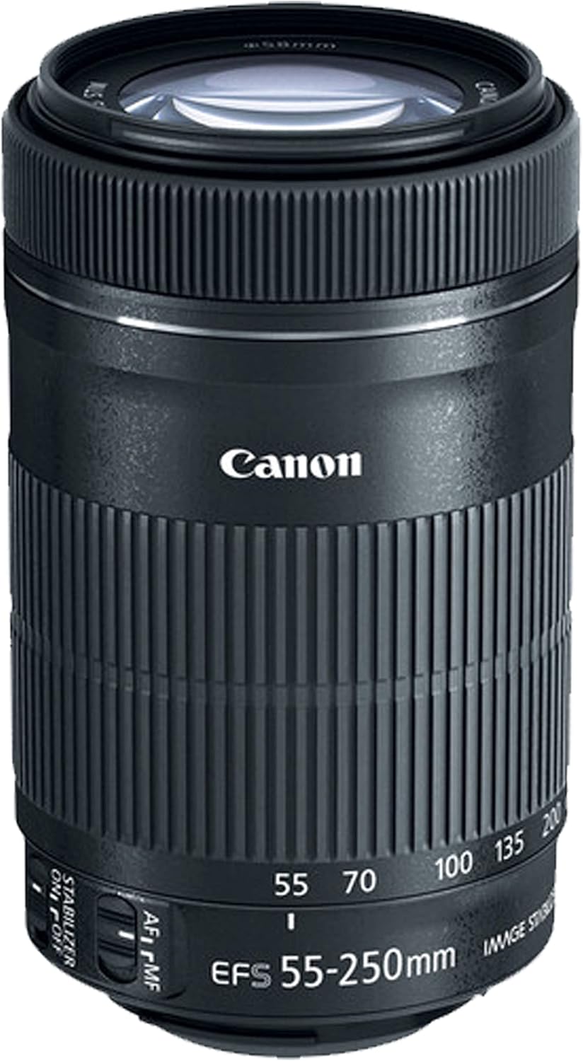 Canon EOS Rebel SL3 DSLR Camera with 18-55mm and 55-250mm Lenses, 64GB Bundle (Renewed) U52265
