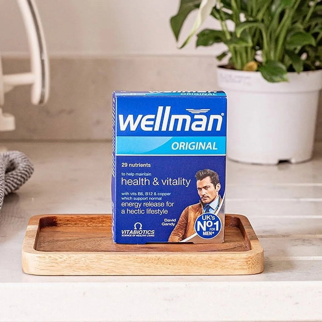 Wellman Men's Original 30 Tablets Imported by Sentogo A24108