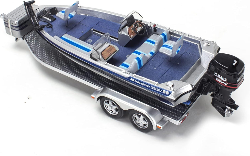 Revell 17242 '80 Ford Bronco w/Bass Boat & Trailer 1:24 Scale Model Kit G816236