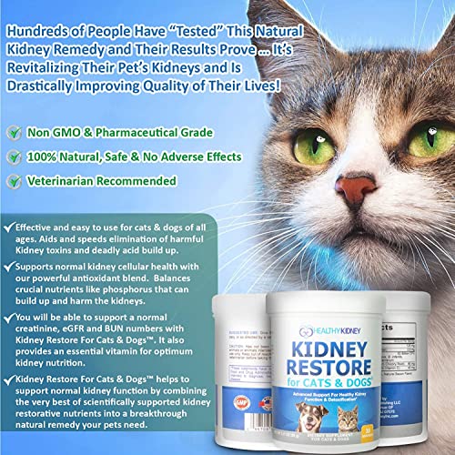 Kidney Restore Unflavored Supplement for Cats & Dogs A805