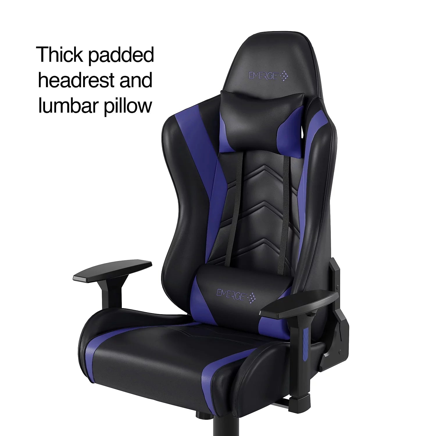 Staples Vartan Gaming Chair Blue D78454