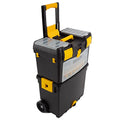 Rolling Tool Box with Wheels, Foldable Comfort Handle, and Removable Top – Toolbox Organizers and Storage by Stalwart
