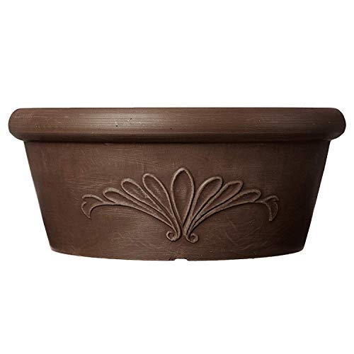 Arcadia Garden Products PSW Pot TA25TC Shallow Bulb Pan Planter Dish Low Bowl, 10-inch, Terra Cotta Y6618