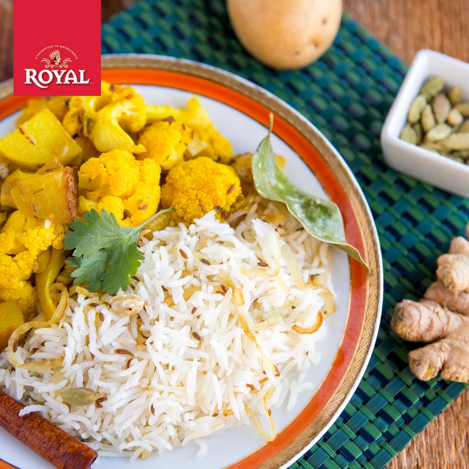 Royal Sella Rice, 20 Lb Bag B550646