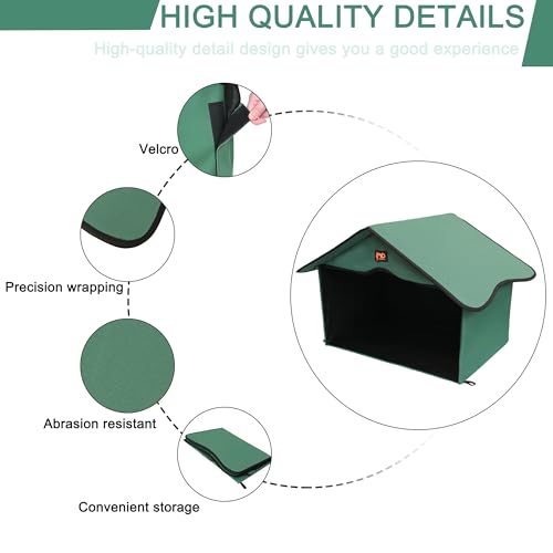 Outdoor Cat House Waterproof Pet Shelter for Feral Cats X13636