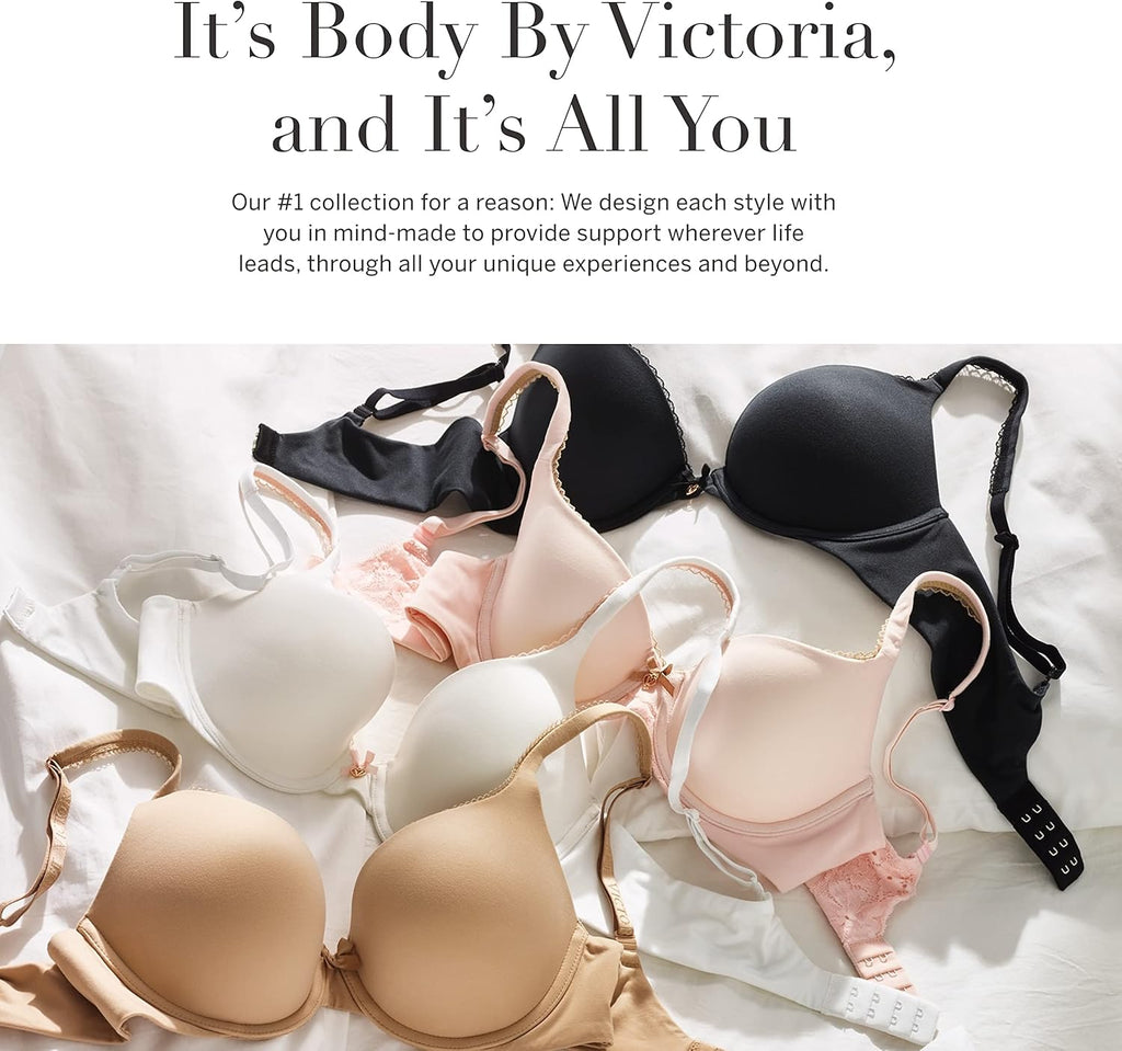 Victoria's Secret Perfect Shape Push Up Bra, Full Coverage, Black 36C H135