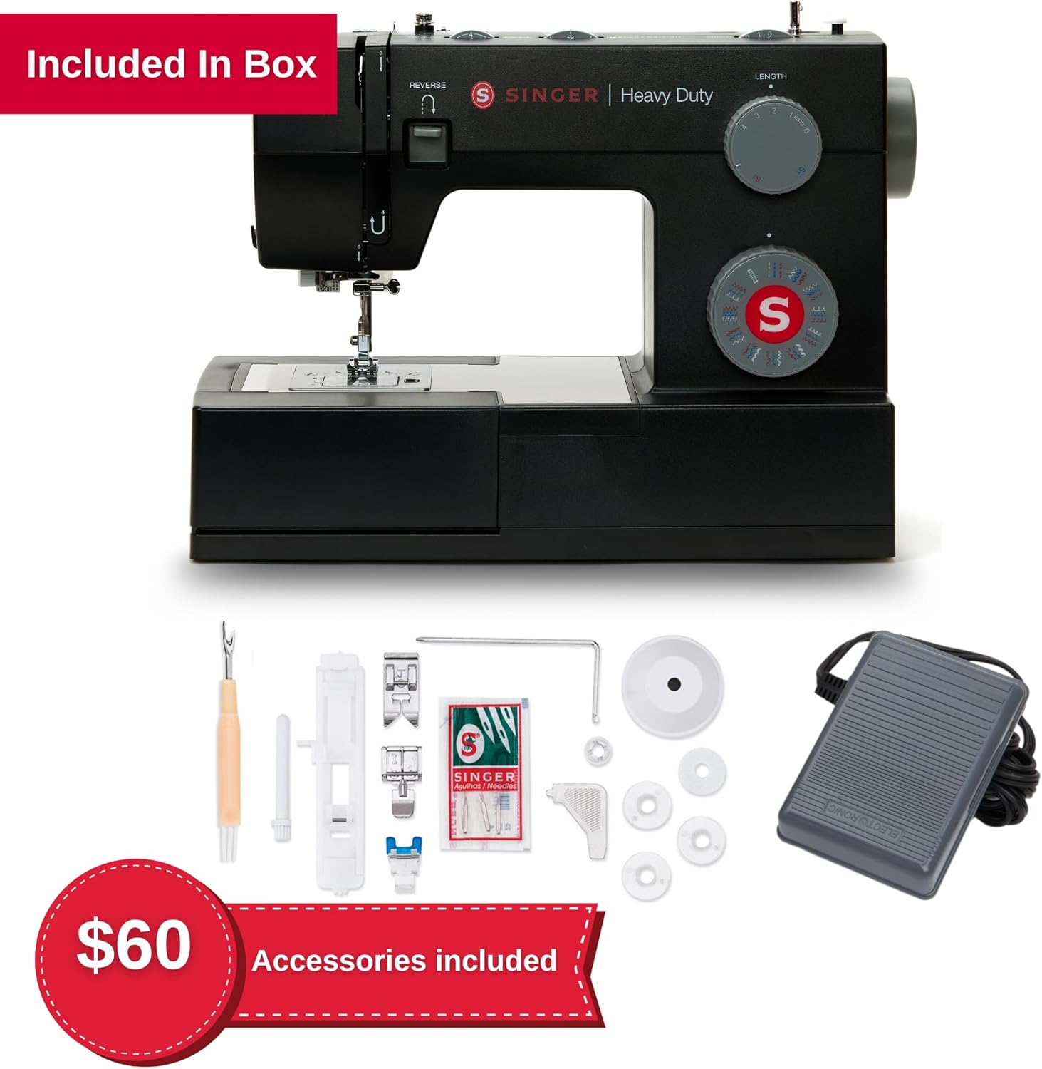 SINGER 4432 Black Sewing Machine H870526