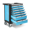 DNA MOTORING 7-Drawer Rolling Tool Cabinet Chest with Keyed Locking System, Green M137