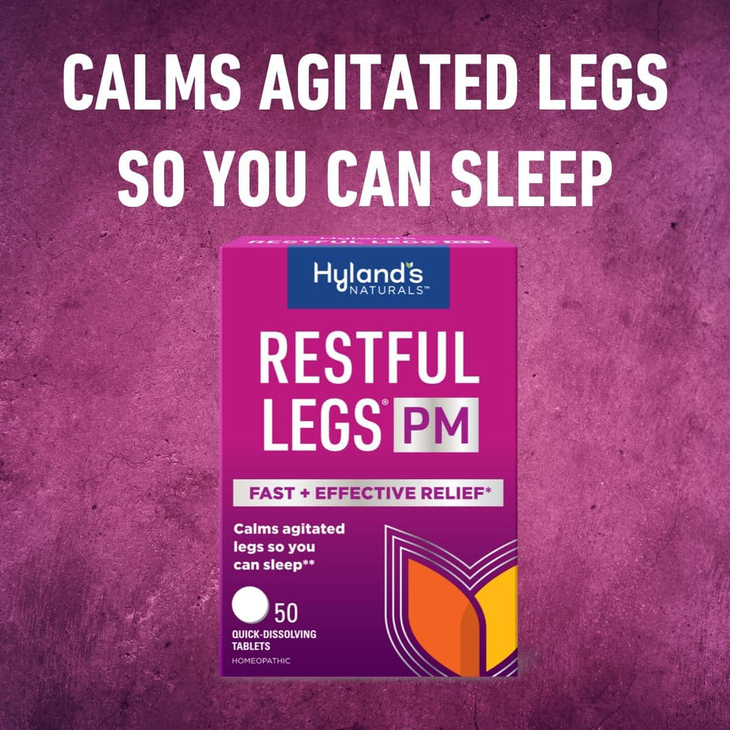 Hyland's Restful Legs PM Quick Dissolving Tablets, 50 Count (Pack of 2) C304074