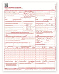 CMS 1500 Health Insurance Claim Form (02-12), 8.5" x 11", 2500 sheets