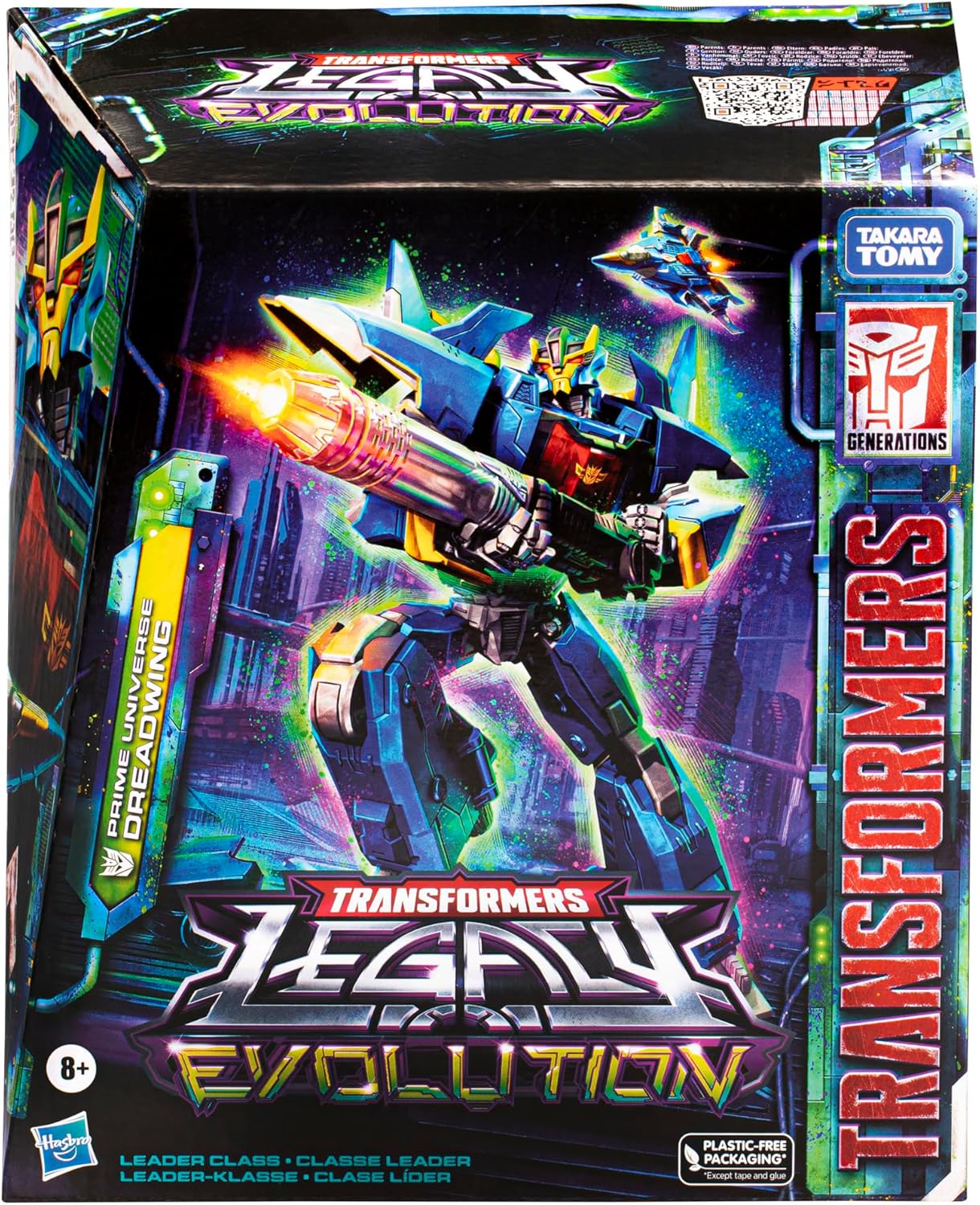Transformers Legacy Evolution Leader Class Dreadwing Action Figure, 7-inch C637027