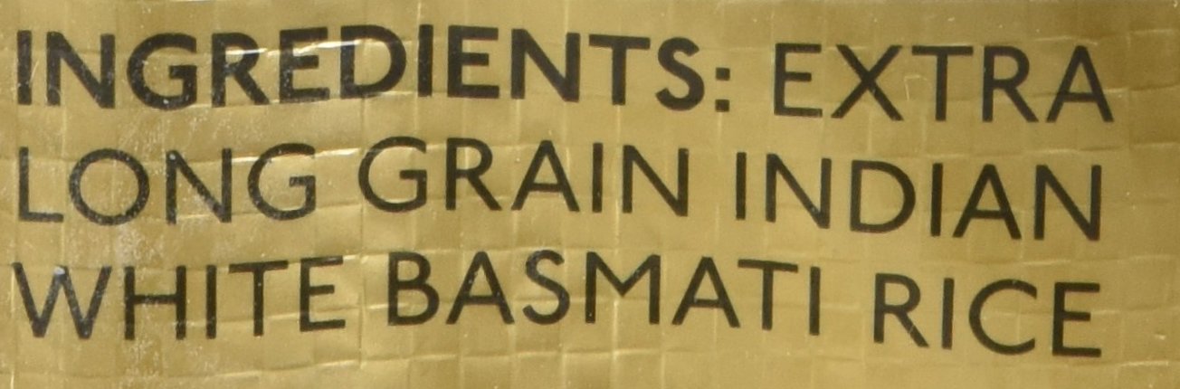 Royal Chef's Secret Extra Long Grain Basmati Rice, 40 lb F43694