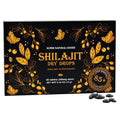 Pure Shilajit Resin Dry Drops - High Potency, Grade A, 100% Pure & Natural with Fulvic Acid & 85+ Trace Minerals for Better Energy Metabolism & Immune Support | 60 Easy-To-Take Tablets for Men & Women