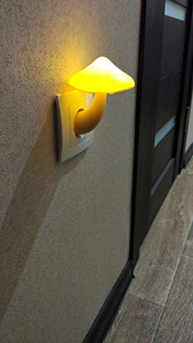 AUSAYE 4 Pack Plug in Mushroom LED Night Light for Bedroom R30736