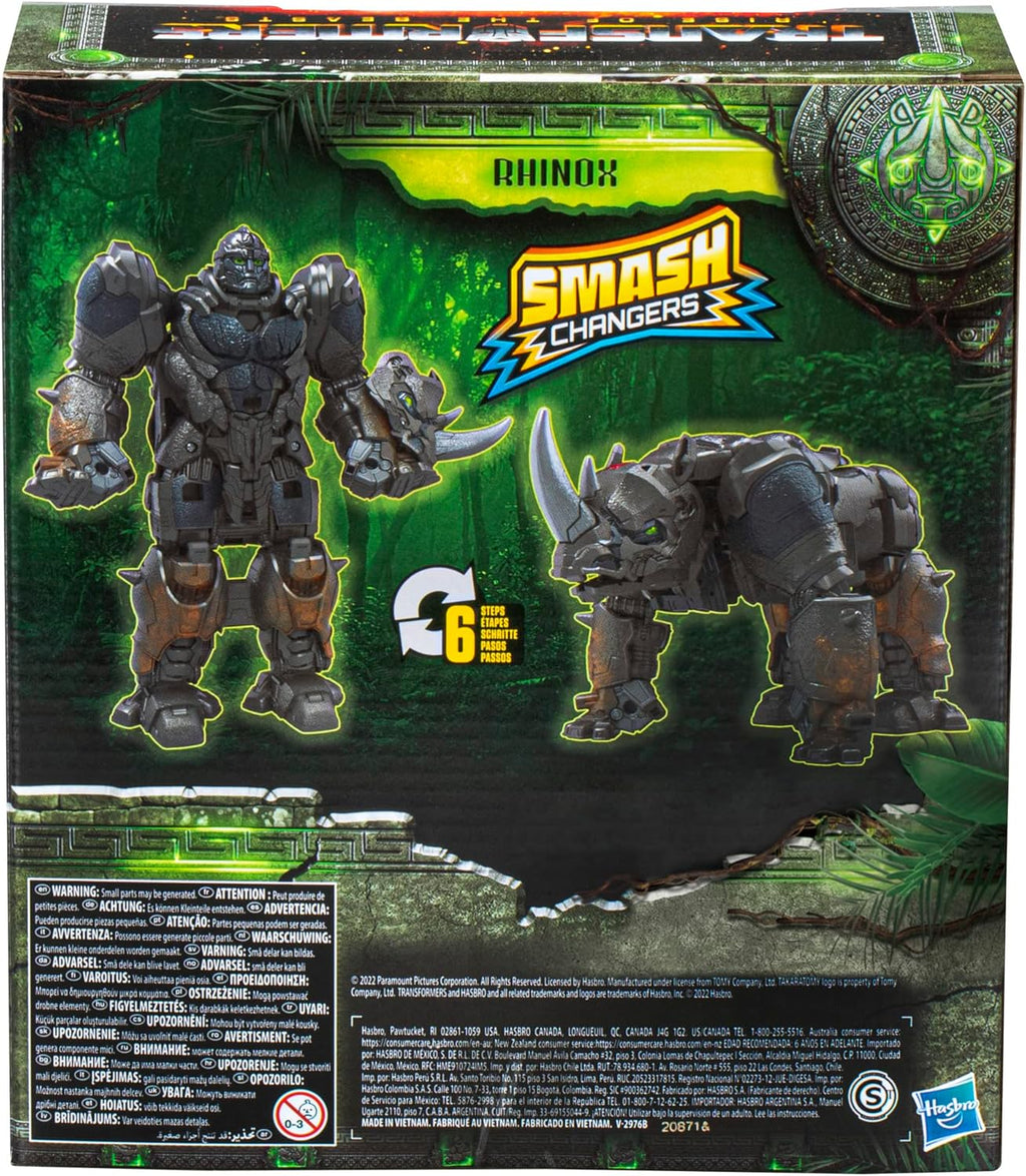 Transformers Rise of The Beasts Smash Changer Rhinox 9-inch Action Figure P39390