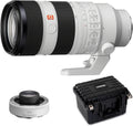 Sony FE 70-200mm F2.8 GM OSS II Full-Frame Constant-Aperture Lens (SEL70200GM2) Bundle with Sony FE 1.4X Teleconverter Lens with Weatherproof Hardcase (3 Items)