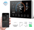Smart Thermostats for Home, Digital Thermostat with App, WiFi Thermostats for Home, C-Wire Adapter Included, App Thermostat, LCD Color Screen, Voice Control, Energy Efficient, Easy DIY()