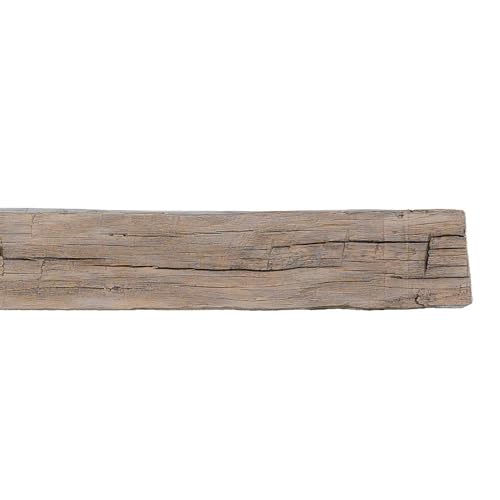 MANTELSDIRECT Kirwin 60 Inch Non-Combustible Concrete Fireplace Mantel Shelf in Rustic Sandstone P567
