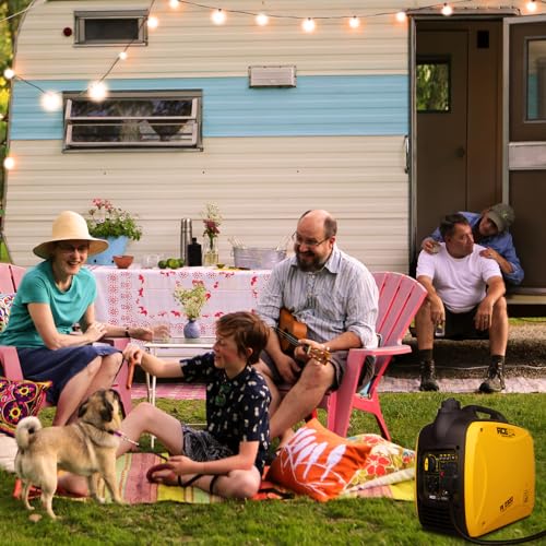 4000 Watt Portable Inverter Generator, Quiet Gas Powered for Home & RV B912