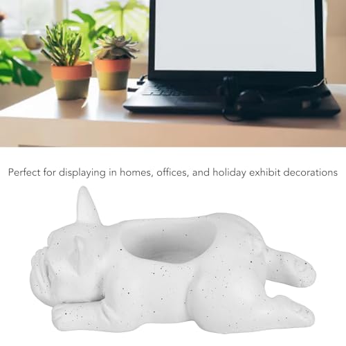 French Bulldog Succulent Planter Resin Dog Flower Pot D166054