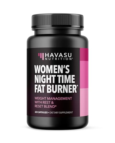 Night Time Fat Burner for Women with Vitamin D, 2 Month Supply M8185