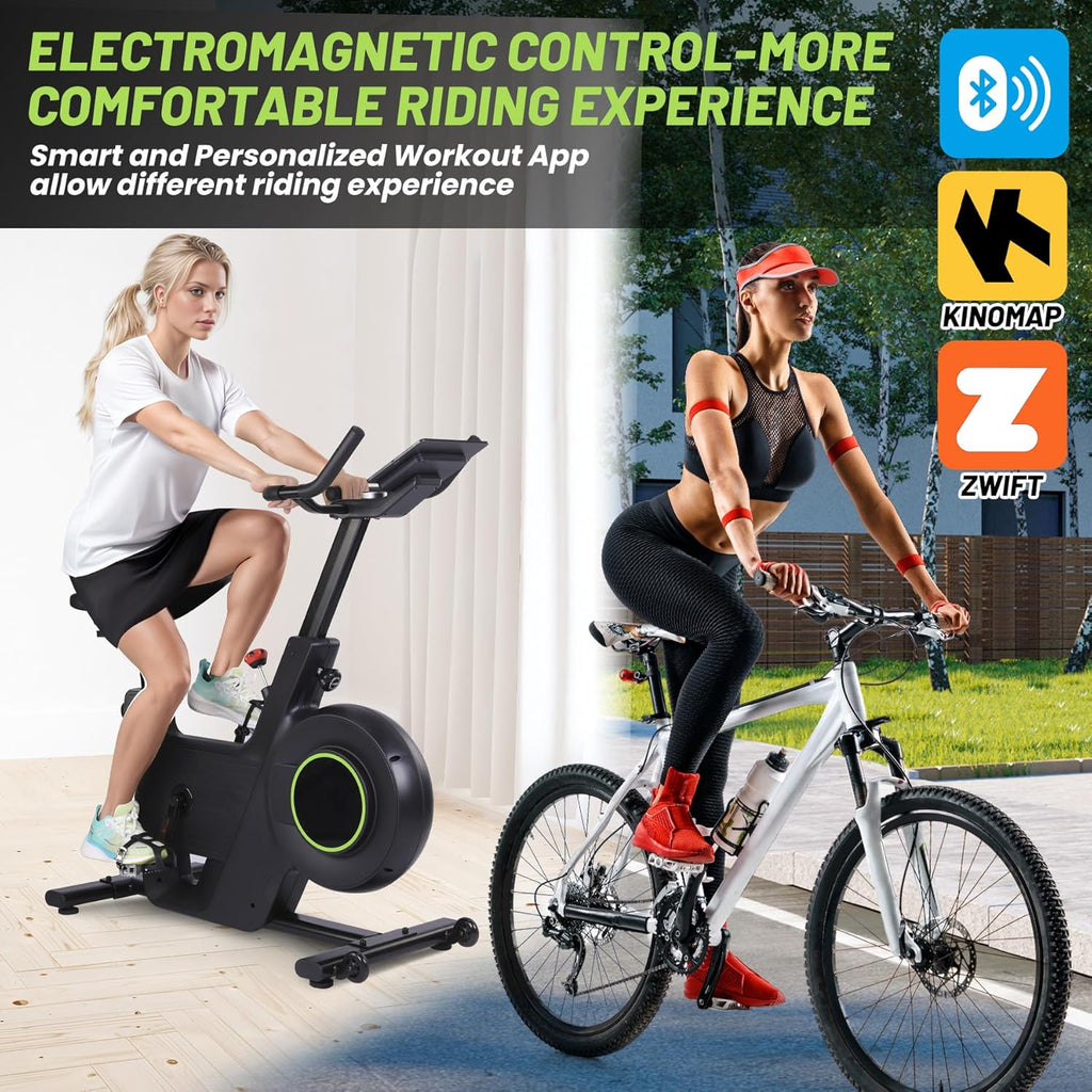 Exercise Bike, Indoor Cycling Bike with Magnetic Resistance, Low Noise G8605