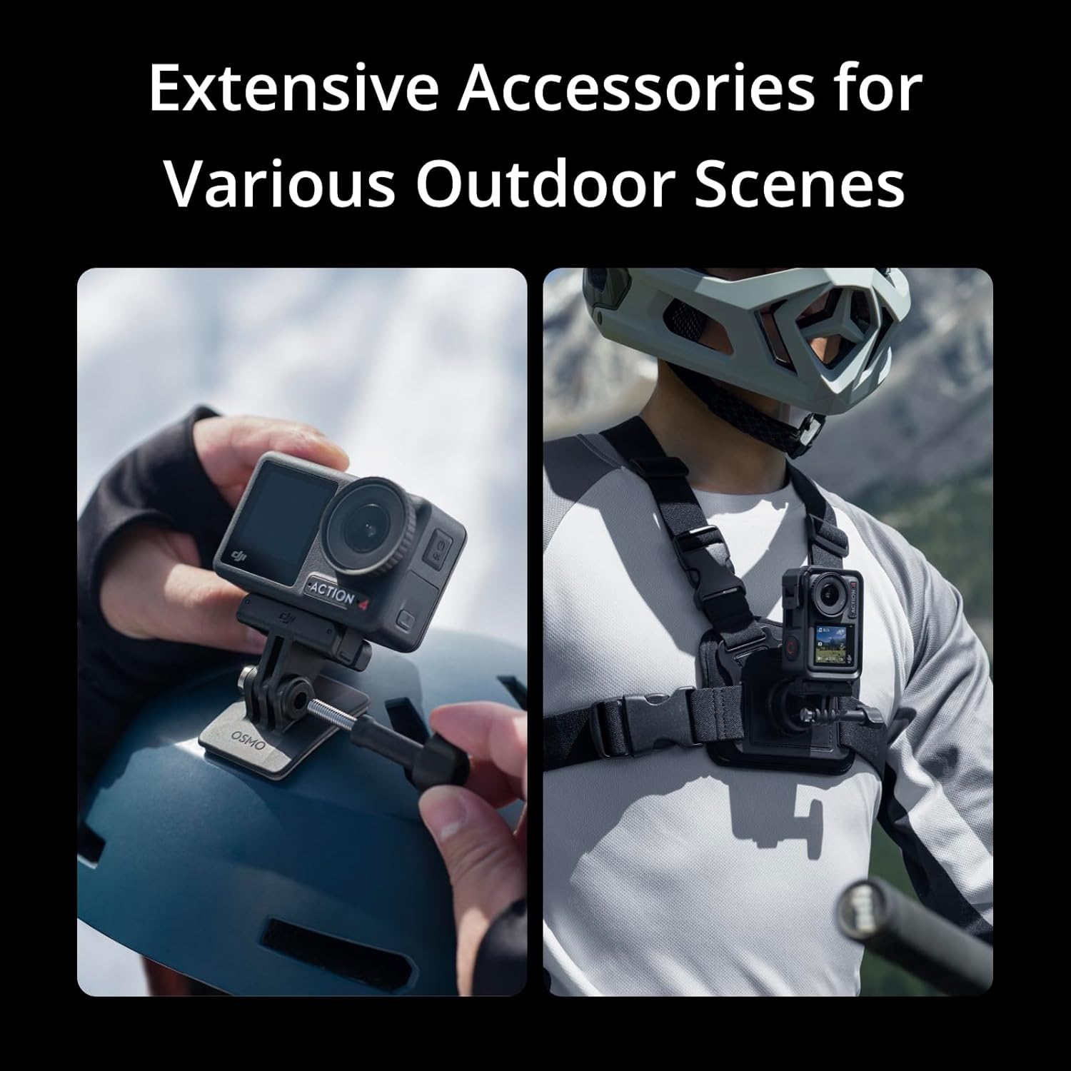 DJI Osmo Action 4 Standard Combo 4K Waterproof Action Camera with Accessory Kit Z576989
