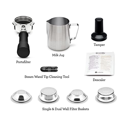 Breville Bambino Espresso Machine BES450BSS, Brushed Stainless Steel M74733
