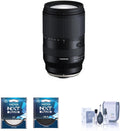 Tamron 18-300mm f/3.5-6.3 Di III-A VC VXD Lens for Fuji X Bundle with 67mm UV and CPL Filters, Cleaning Kit
