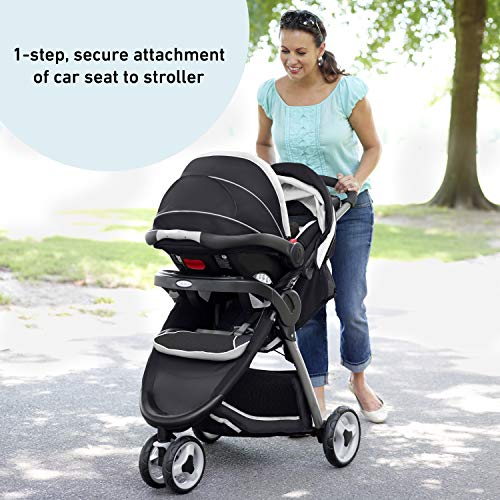 Graco FastAction Fold Sport Travel System with Stroller and SnugRide 35 Car Seat M41398