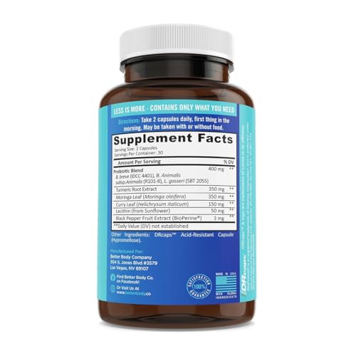 BB Company Provitalize Probiotics for Women Digestive Health Menopause Support 60 Ct C22707