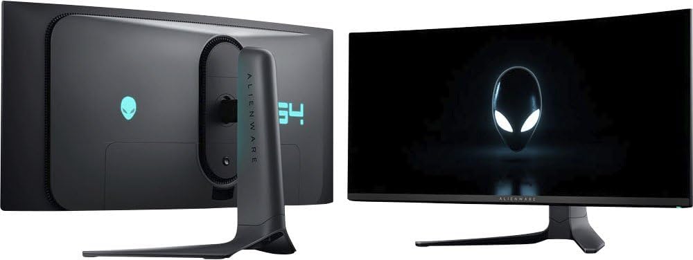 Dell Alienware AW3423DWF 34" Curved QD-OLED Gaming Monitor, 165Hz (Renewed) R611