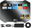 920+ Miles Range TV Antenna for Smart TV, 2024 Release Digital TV Antenna Indoor Ourdoor for Local Channels, HD Antenna with Amplifier Signal Booster, Support 4K 1080p All TVs - Thick Coaxial Cable