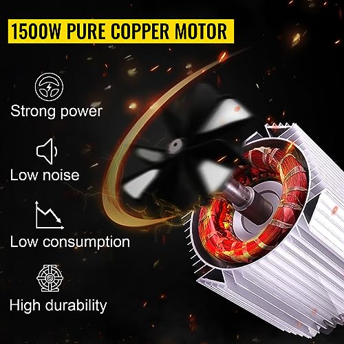 3-in-1 Electric Hoist Winch 880LBS 1500W 110V with Remote Control L67613