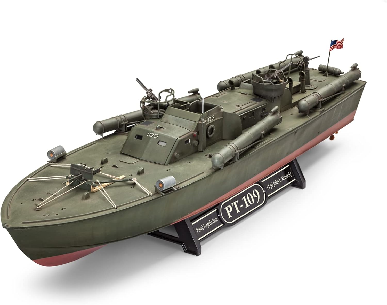Revell PT-109 Patrol Torpedo Boat Model Kit 1:72 Scale G9840