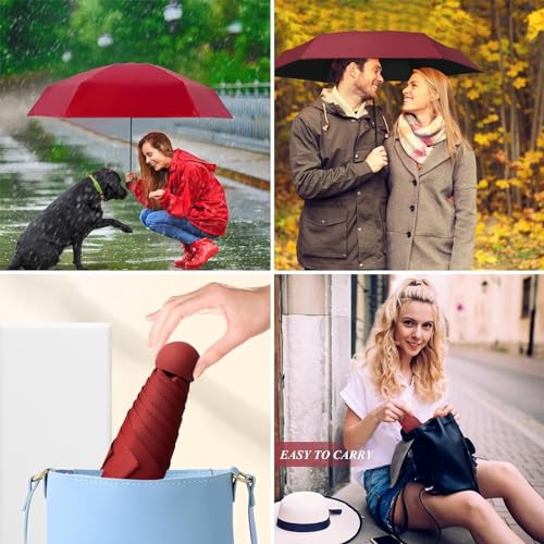 Travel Sun Umbrella Compact Mini with UV Protection W1162
