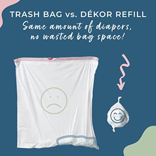 Diaper Dekor Classic Hands-Free Diaper Pail, White B33277