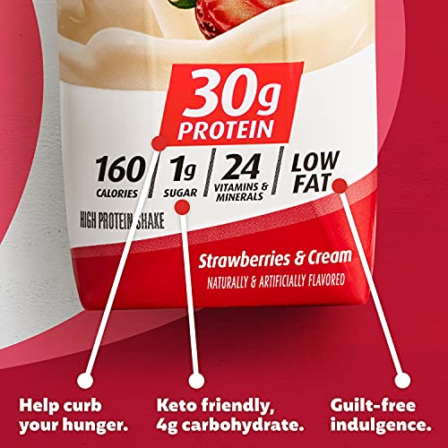 Premier Protein Strawberries & Cream High Protein Shake, 15 x 11 Fl Oz T46889