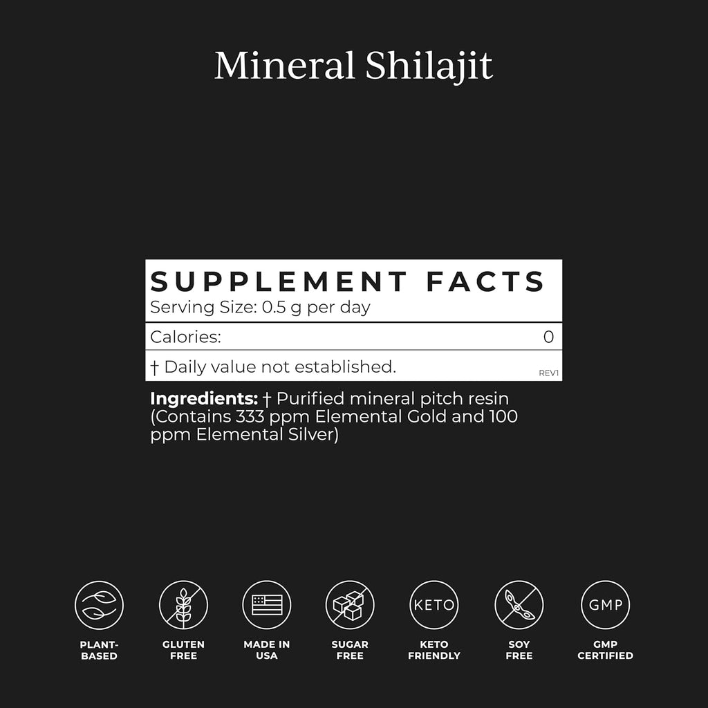 CYMBIOTIKA Liposomal Magnesium L-Threonate & Pure Shilajit Resin Bundle Y240797