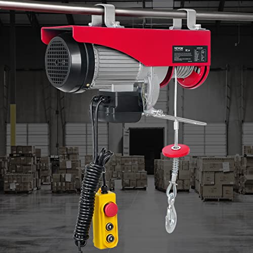 VEVOR Electric Hoist, 2200 lbs Capacity, 110V with Wireless Remote T6152