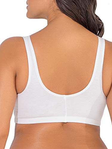 Fruit of the Loom Women's Front Closure Cotton Bra H168486
