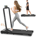 Mobvoi Home Treadmill Plus 3 in 1 Folding Treadmill Walking Pad 2.5HP Compact Under Desk Running Walking Machine for Home Office Remote Control LED Display Speaker Large Running Area 265LBS 7.6 MPH