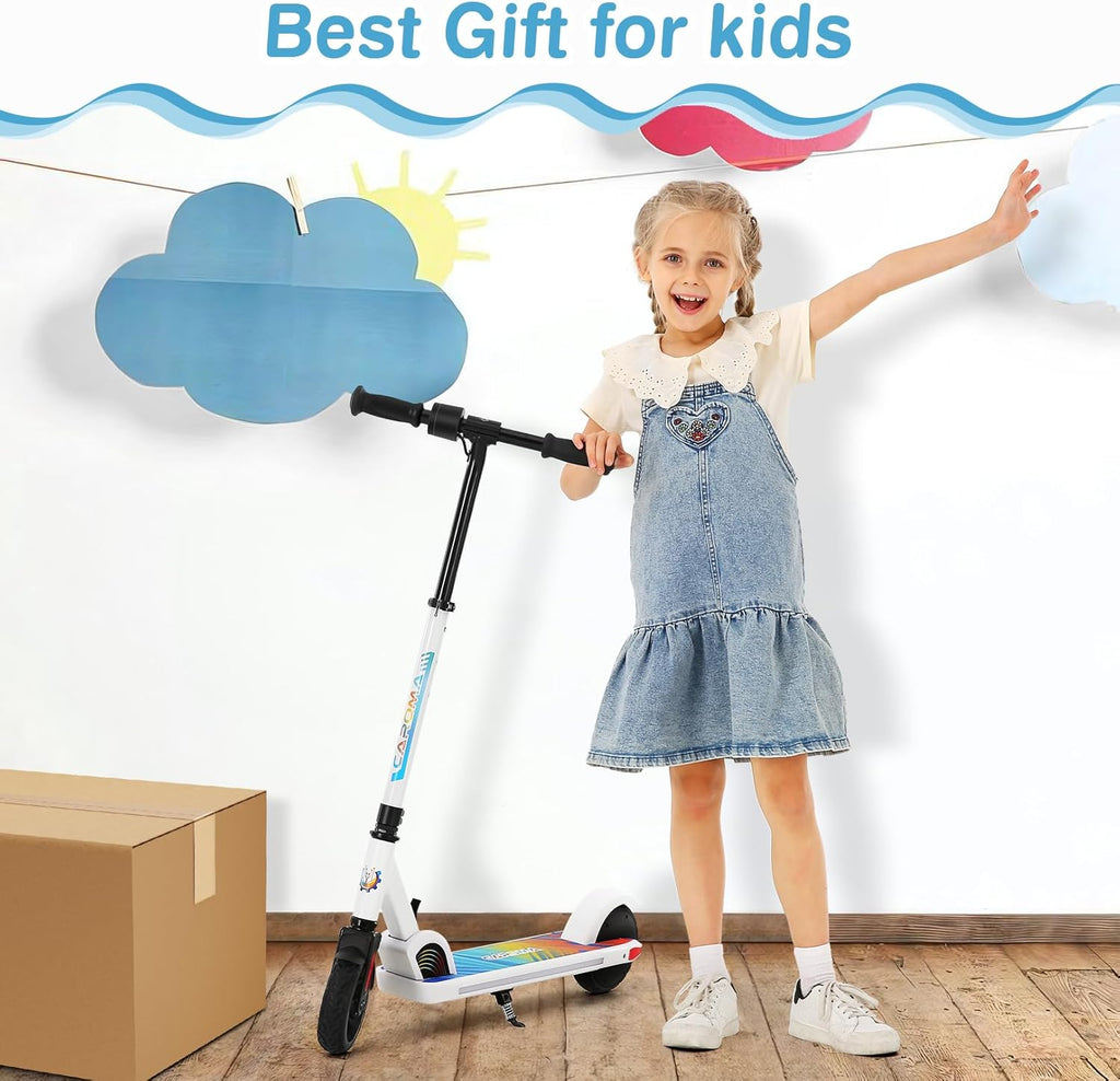 Foldable Electric Scooter for Kids 6-15 with LED Display W437