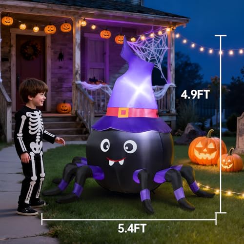 8FT Inflatable Pteranodon Dragon Decoration with LED Lights for Yard Halloween F426