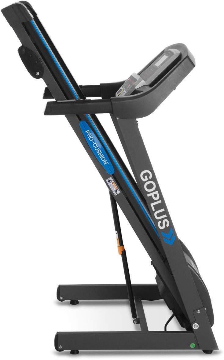 Goplus 2.25HP Electric Folding Treadmill with Incline for Home Gym F274