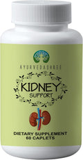 Kidney Support Herbal Supplement - Supports Healthy Kidney Function, Vegan, Gluten-Free, GMP Certified - Each Caplet of 1000 MG